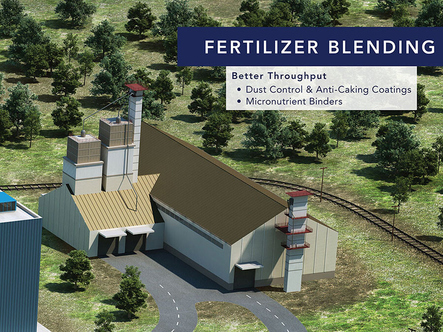Phosphate mine to market model - Fertilizer Blending
